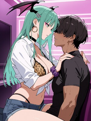 (MohumoAi) Morrigan Aensland_Morrigan_Aensland_1_043