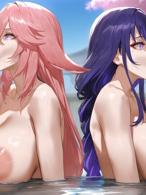 [Naezolt] Raiden & Yae Onsen_0022