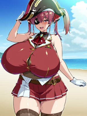 [ベック] Hoshou Marine&nbsp;&nbsp;[AI Generated]