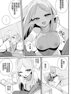 [縦縞キタ] ちっちゃなエルフママ ~低身長エルフと禁断の母子生活~ 第5話 (サイベリアplus Vol.40) [猫瓶瓶汉化组]_08