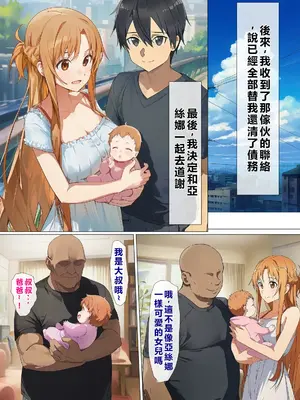 [零の旅人] 寝取られ堕ちるヒロイン SA〇 アスナ5 -借金で嫁を貸出す話3- [AI Generated] [繁中機翻Rem59420jp人工校正]_158_QqC_SAZ_AXi5_157