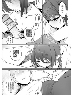 [縦縞キタ] ちっちゃなエルフママ ~低身長エルフと禁断の母子生活~ 第3話 (サイベリアplus Vol.32) [猫瓶瓶汉化组]_12