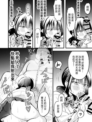 [おゆひげ] 大人を舐め腐っているナマイキ闇のパパ活ギャルは童貞おじさんの絶倫ち○ぽに堕ちる [中国翻訳]_13