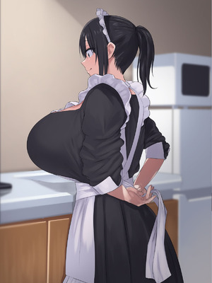 [inTheWorks (夏石名無, 葵ねぎ)] 四白眼の母乳メイドはお好きですか？_56