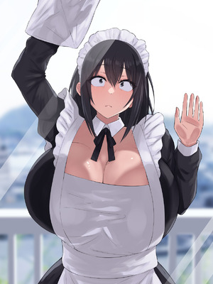 [inTheWorks (夏石名無, 葵ねぎ)] 四白眼の母乳メイドはお好きですか？_57