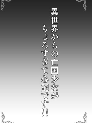 [SHINING (しゃいあん)] 異世界からの亡国少女がちょろすぎて心配です！！_03