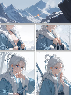  [落花入梦] 雪山素女 [Ai Generated]_0023