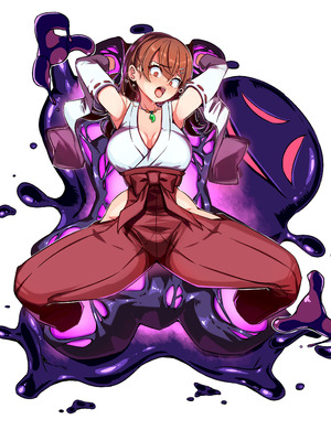 [春咲ちぼ太] 邪悪怨霊襲来！封印された退魔巫女！[中国翻訳]_7