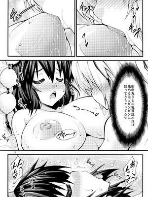 (例大祭11) [スタジオナデシコ (大和なでしこ)] ふたなり!天狗娘 (東方Project)_Scan_08