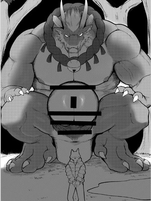 [Sea-Son (Kata)] 祠に精力を封印された龍神様が大量〇精する本 [逃亡者×真不可视汉化组]_0045