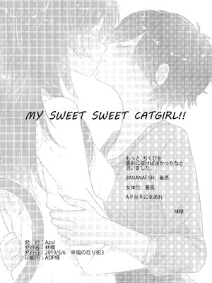 (幸福の在り処3) [Azul (林檎)] MY SWEET SWEET CATGIRL!! (BANANA FISH) [DL版] [月光石汉化组]_23