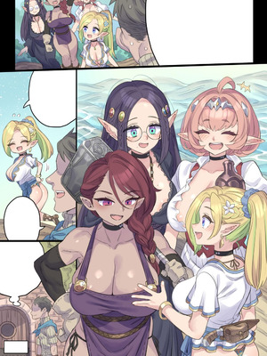 [ミモネル] 人妻エルフの欲求不満お手伝い♥ [黎欧出资汉化]_09