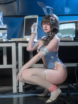 Natsuko夏夏子 - 胜利女神：妮姬 梅里 医疗兔_011