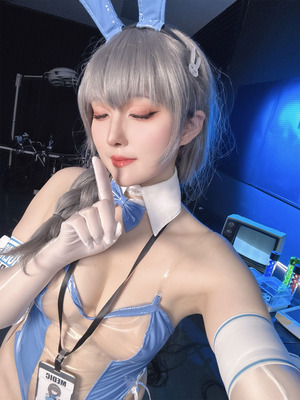 Natsuko夏夏子 - 胜利女神：妮姬 梅里 医疗兔_092