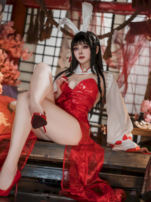 Natsuko夏夏子 - 碧蓝航线 大山 巫女兔_17