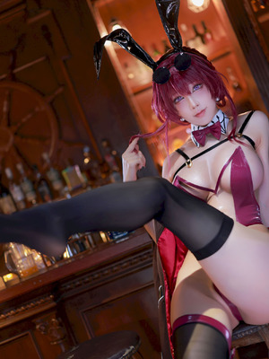 水淼Aqua cosplay Kafka Black Prom - HonkaiStar Rail_048