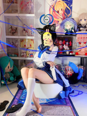 白栎Shirly - 蔚蓝档案 桐生桔梗_74