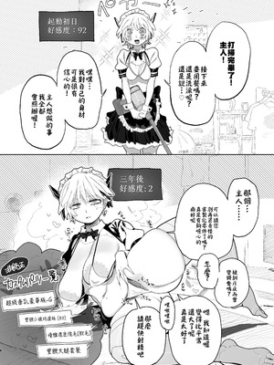 [とく] エロパーツでカスタマイズし続けた結果、軽蔑の眼差しで見てくるようになったメカメイドちゃん (LUOLIMASI翻譯)_2