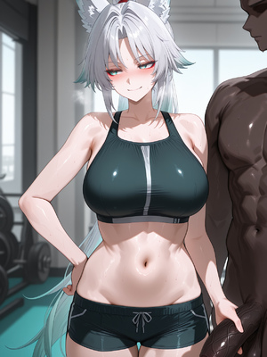 [Allenby] Feixiao Blacked Encounter at the Gym_0012