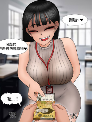 [필리아] 여신입에게 돈 상납하고 축소되는 만화｜把錢上供給實習妹，然後變小了 [沒有漢化]_027