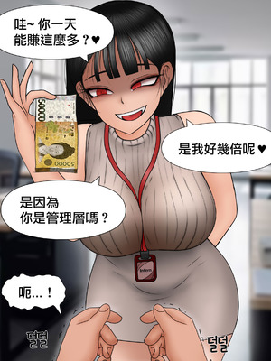 [필리아] 여신입에게 돈 상납하고 축소되는 만화｜把錢上供給實習妹，然後變小了 [沒有漢化]_028