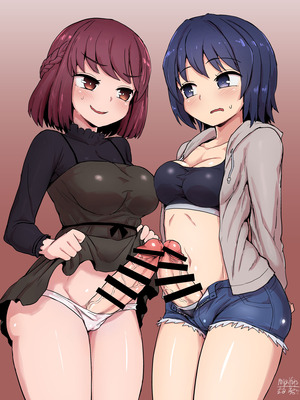 [蒟蒻鍋 (magifuro蒟蒻)] ふたなりバトル三番勝負 [DL版]_18