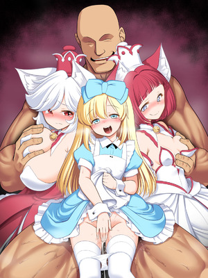 [世捨人な漫画描き (ともきとものり)] 物語通りにしか動けない絵本の中のアリス達は鏡の国でもエッチなことヤりたい放題❤ (不思議の国のアリス) [DL版]_02