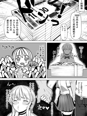 [寝夢猫] 姪カノ～1000万円でオナホ契約した生意気ギャル～_011_007