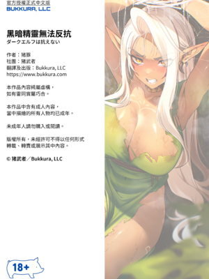 [猪武者 (猪豚)] ダークエルフは抗えない | 黑暗精靈無法反抗 [中国翻訳] [無修正] [DL版]_036