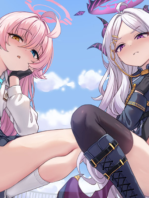 [ミルクセーキ] 屋上で先Oと交わしたヒミツ (ブルーアーカイブ) [無修正]_3