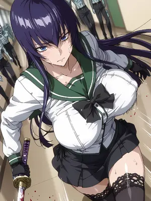 [StableSkynet] Saeko Busujima (Highschool of the Dead)