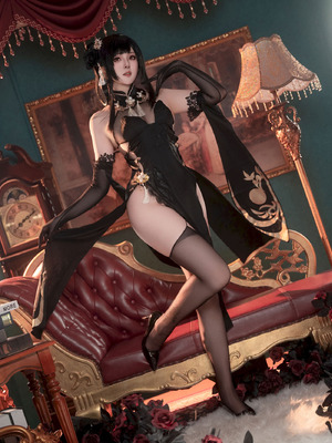 Natsuko夏夏子 - 碧蓝航线镇海旗袍_02