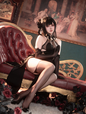 Natsuko夏夏子 - 碧蓝航线镇海旗袍_11