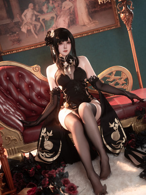 Natsuko夏夏子 - 碧蓝航线镇海旗袍_14