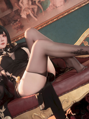 Natsuko夏夏子 - 碧蓝航线镇海旗袍_18