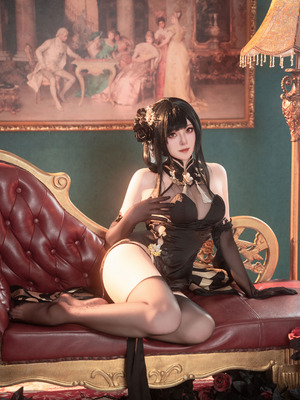 Natsuko夏夏子 - 碧蓝航线镇海旗袍_24