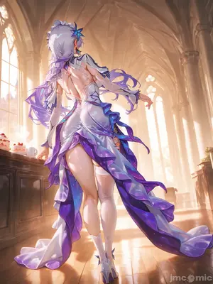 [ArlanMi] 鸣潮-坎特雷拉 1-2 家主紫薇被男仆发现，直接开一局，从晚上干到白天_00123