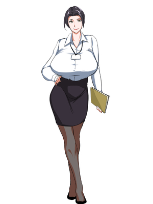 [NYPAON] 実はめちゃくちゃエロいバツイチ巨乳上司さん_281_n134