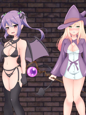 [丸呑み缶] サキュバスちゃんが魔女さんを丸呑みにする話 [IC个人汉化]_32