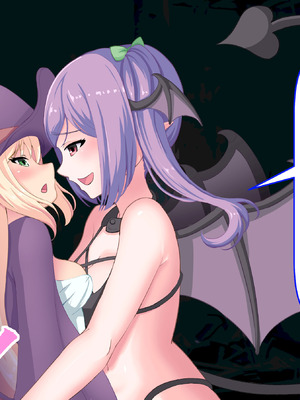 [丸呑み缶] サキュバスちゃんが魔女さんを丸呑みにする話 [IC个人汉化]_40