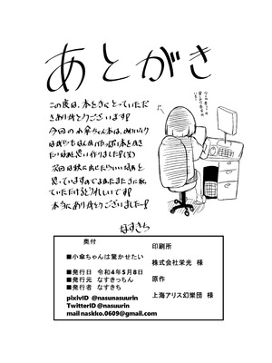 [なすきっちん (なすきち)] 小傘ちゃんは驚かせたい (東方Project) [DL版]_21