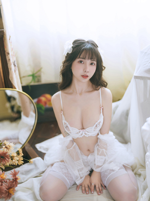 [JVID] 月台尼Tiny - 新尺度登場‼️初嚐禁果解開情慾底線_001 (8)