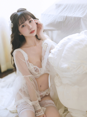 [JVID] 月台尼Tiny - 新尺度登場‼️初嚐禁果解開情慾底線_001 (12)