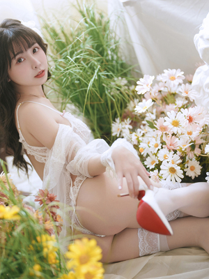 [JVID] 月台尼Tiny - 新尺度登場‼️初嚐禁果解開情慾底線_001 (23)