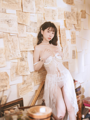 [JVID] 月台尼Tiny - 新尺度登場‼️初嚐禁果解開情慾底線_001 (77)