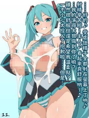 （みぎこうば）初音的受虐狂主人垃圾精子調教管理合集（不知何人漢化）[Chinese]_037：22