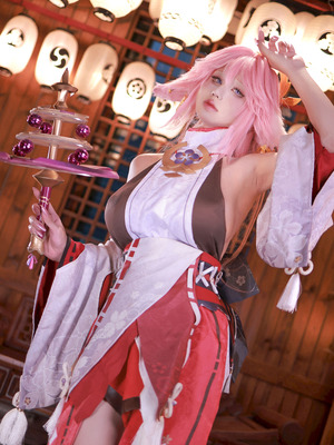 桜满三时 - 原神 八重神子_05