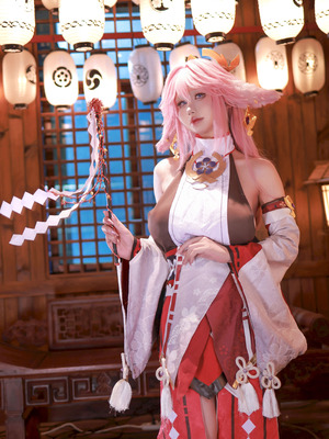 桜满三时 - 原神 八重神子_07