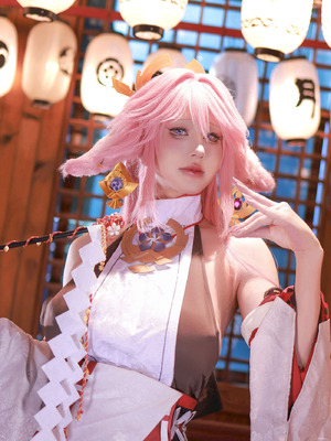 桜满三时 - 原神 八重神子_08