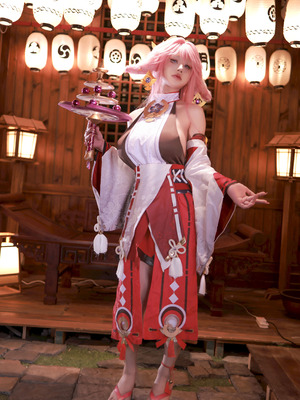 桜满三时 - 原神 八重神子_10